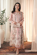 3PC Lawn EMBROIDERED SHIRT WITH PRINTED DUPATTA AND TROUSER A501