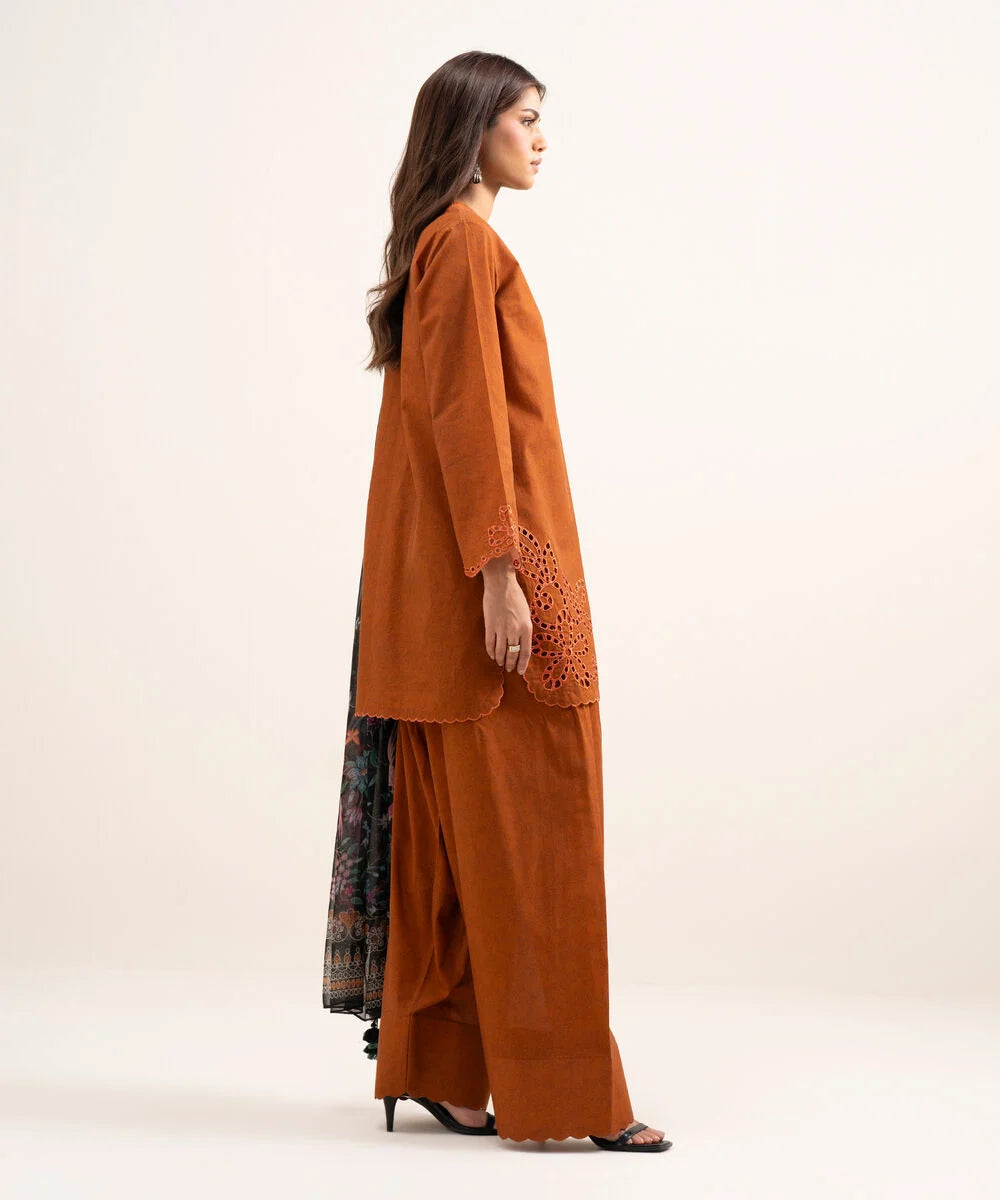 SAPPHIRE - 3 Piece Embroidered Lawn Suit - A440