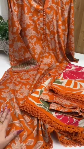 ANEELAS-3PC LAWN DIGITAL PRINTED SHIRT WITH CHIFON PRINTED DUPATTA AND PRINTED TROUSER - A303