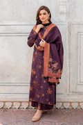 3 Piece Digital Printed Khaddar Shirt Trouser and Dupatta BK 184
