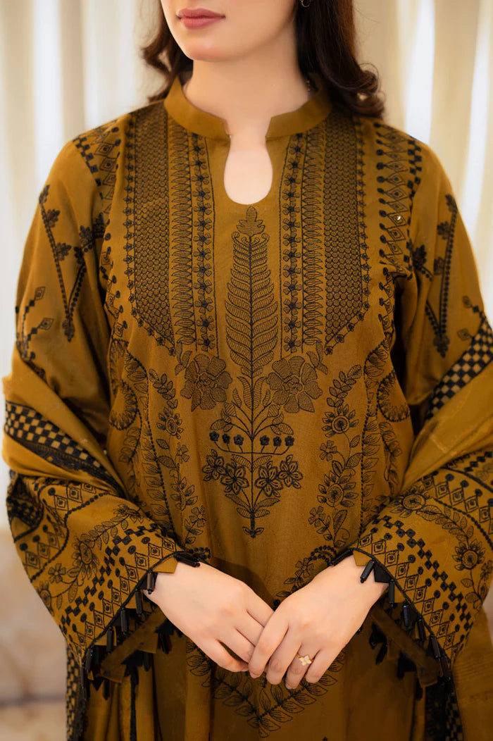 UNSTITCH DHANAK 3PC SUIT-251