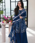 Qalamkar Sahil - Luxury Lawn Unstitched 3Pc Suit - P713